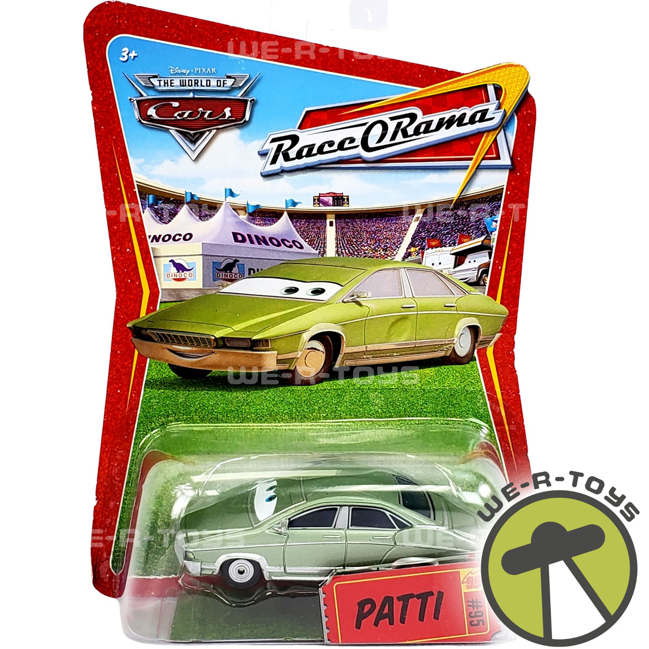 The World of Cars Race O Rama Patti 2009 Disney Pixar M5440 NRFB