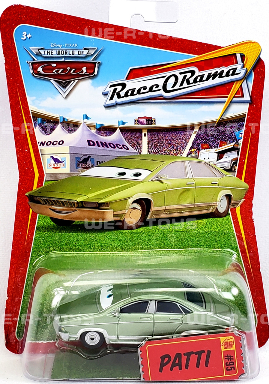 The World of Cars Race O Rama Patti 2009 Disney Pixar M5440 NRFB - We-R-Toys