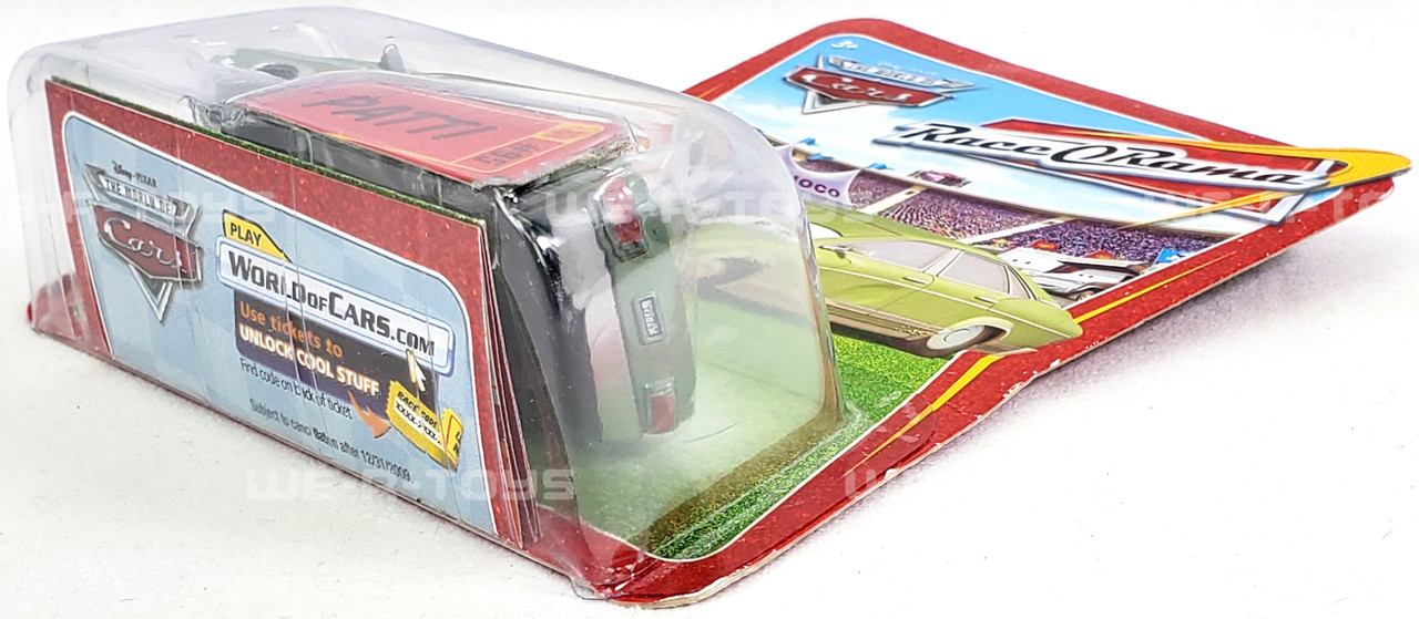 The World of Cars Race O Rama Patti 2009 Disney Pixar M5440 NRFB