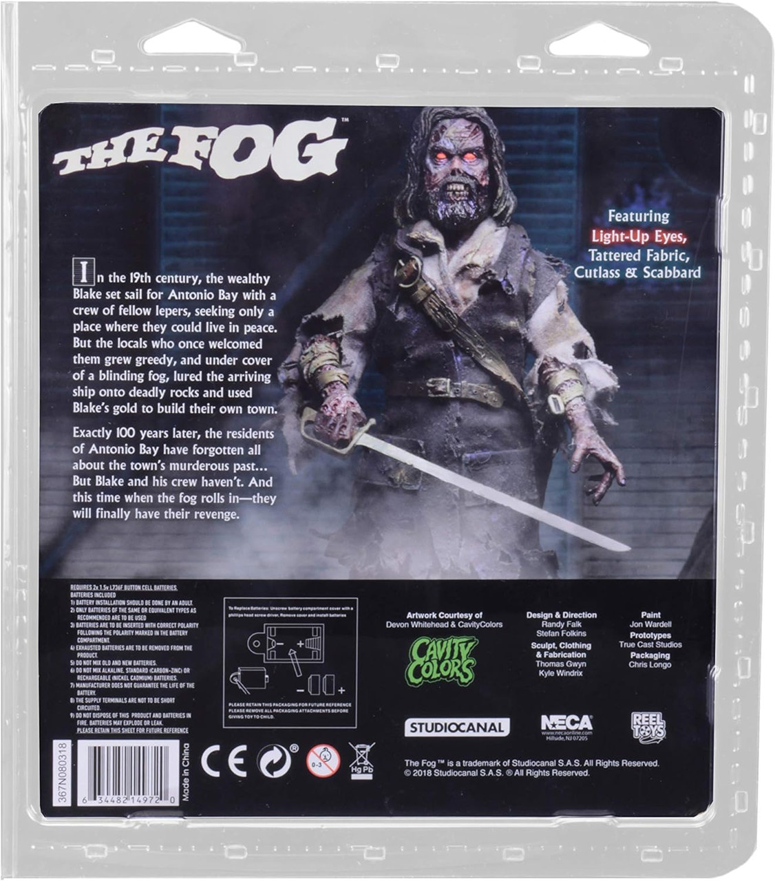 The Fog Clothed Action Figure Captain Blake 8