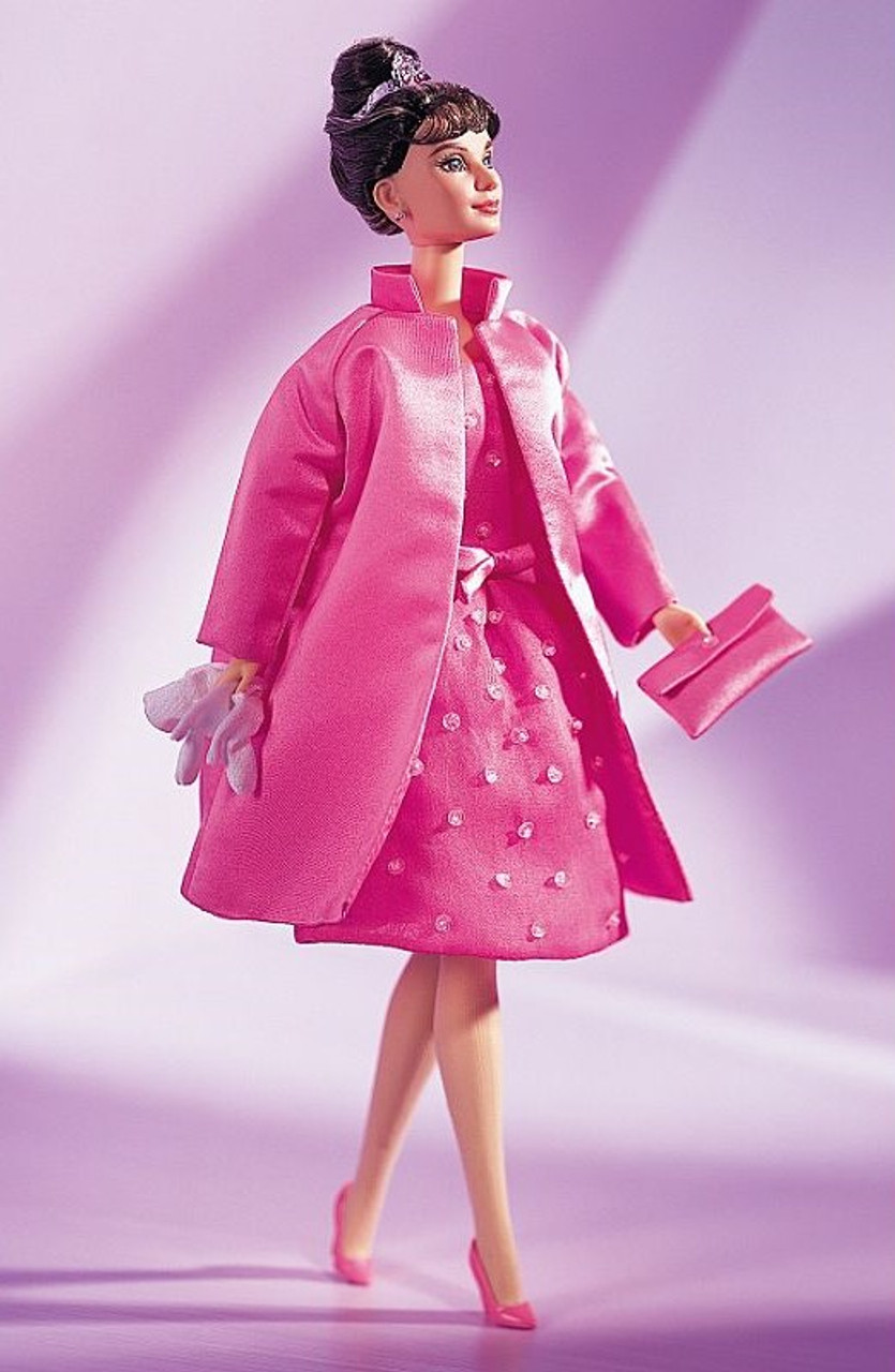 Audrey Hepburn in Breakfast at Tiffany's Pink Princess Fashion Doll Mattel  1998