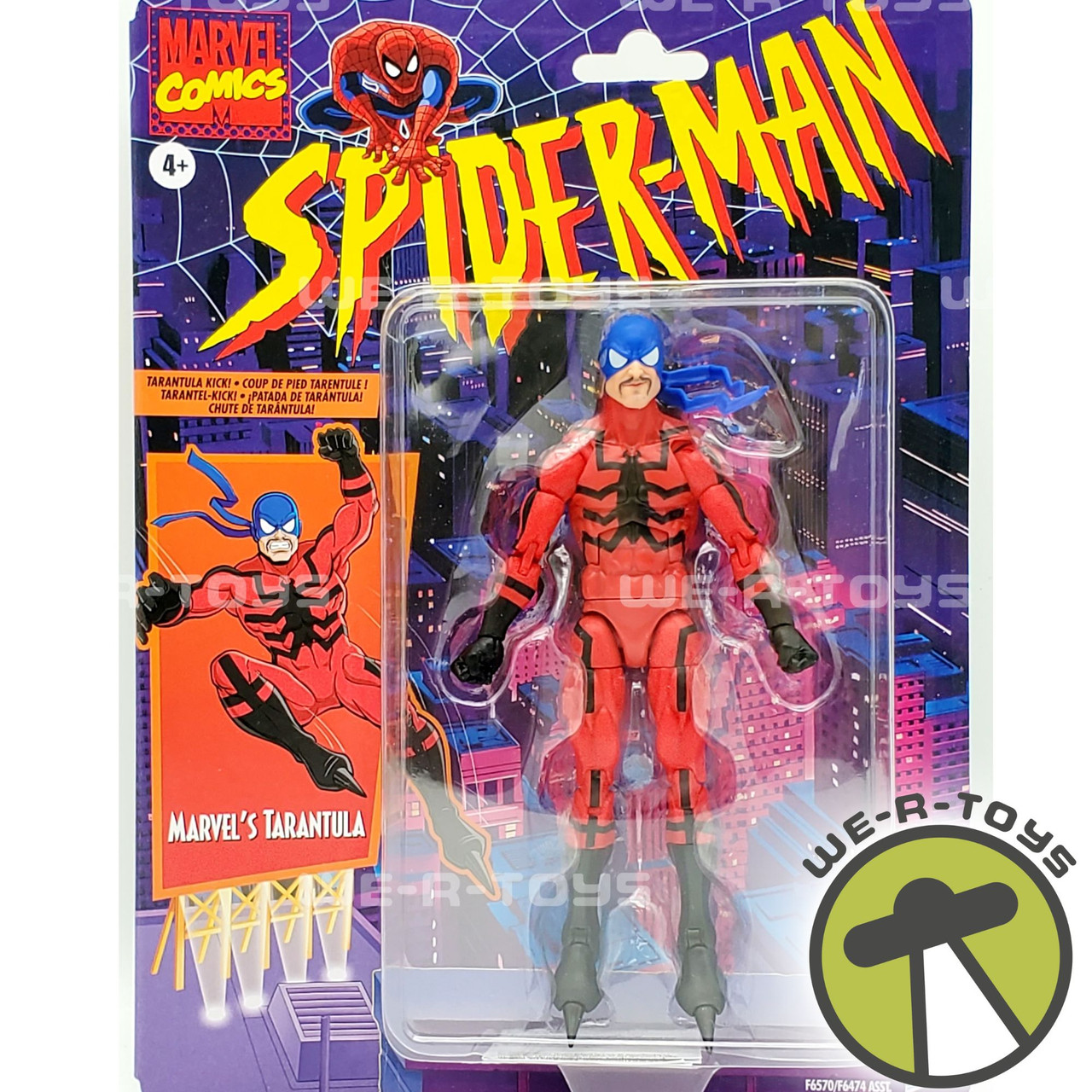 Hasbro Marvel Legends Spider-Man Retro Collection Tarantula 6 Figure