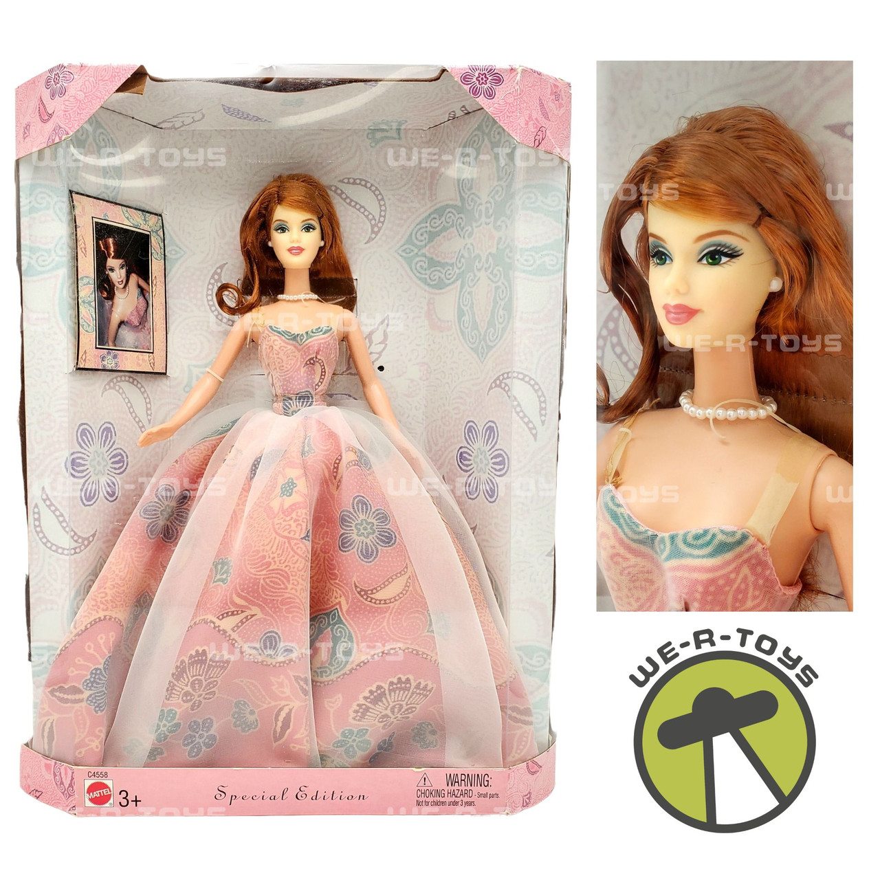 Batik Princess Barbie Special Edition Doll 2003 Mattel C4558 NRFB 