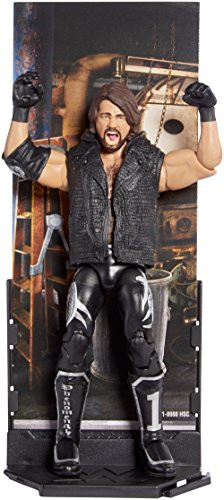 Action Figure WWE Elite AJ Styles 15 Cm | Snodato Con Tecnologia True FX | Accessori E Costume Ufficiale