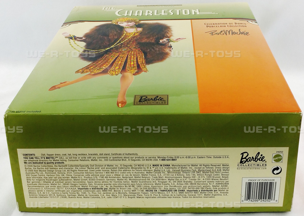 Barbie The Charleston Celebration of Dance Porcelain Doll Mattel