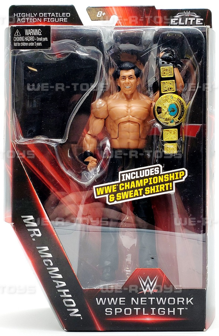 WWE Elite Collection Network Spotlight Mr. McMahon (Vince) Action Figure 2016 WWE Elite Collection Network Spotlight Mr. McMahon (Vince) Action Figure 2016