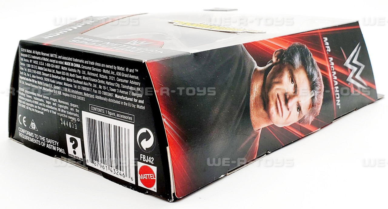 WWE Elite Collection Network Spotlight Mr. McMahon (Vince) Action Figure 2016 - We-R-Toys WWE Elite Collection Network Spotlight Mr. McMahon (Vince) Action Figure 2016 - We-R-Toys