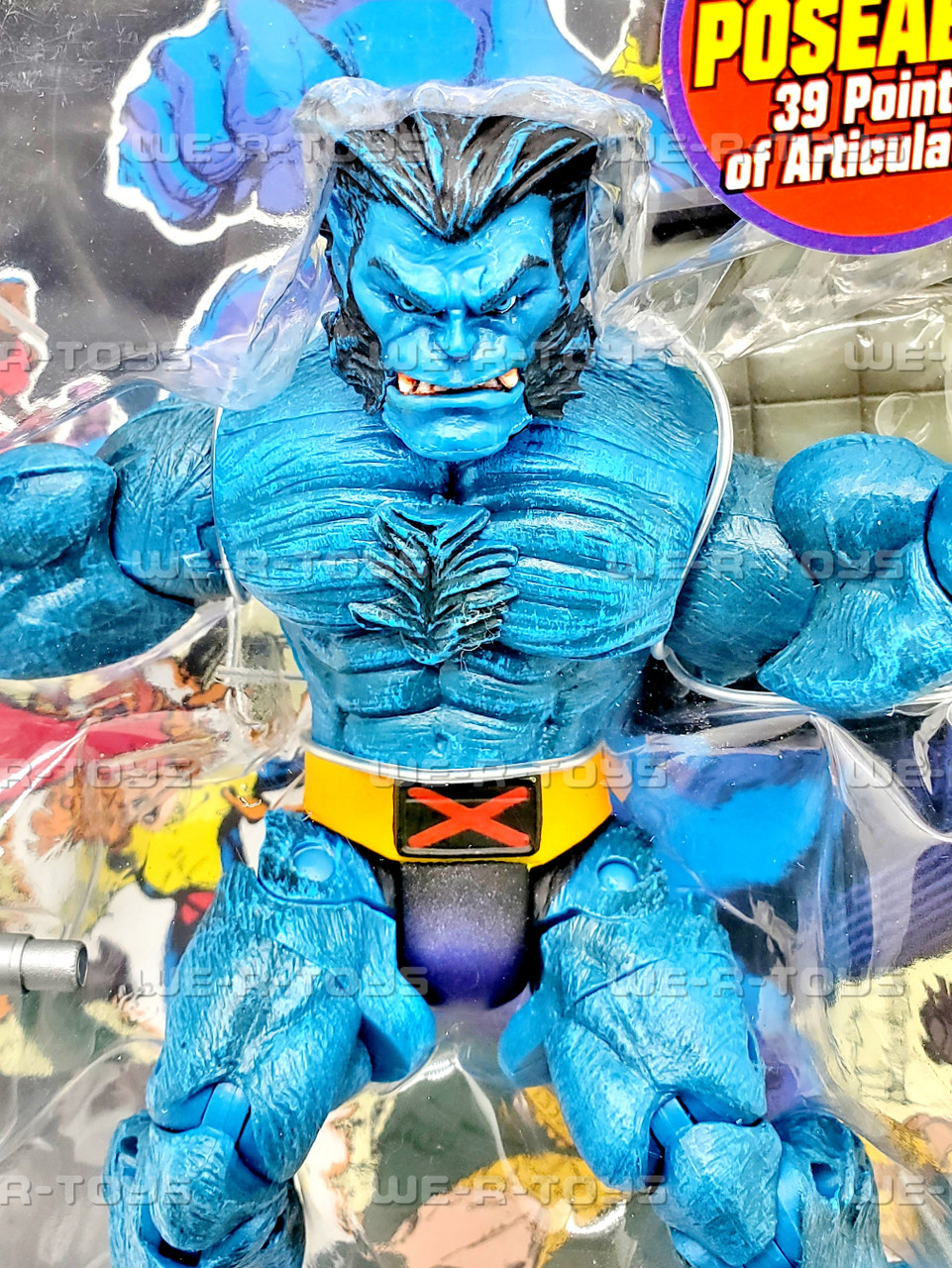 Marvel Legends Series 4 X-Men Beast Action Figure 2003 Toy Biz