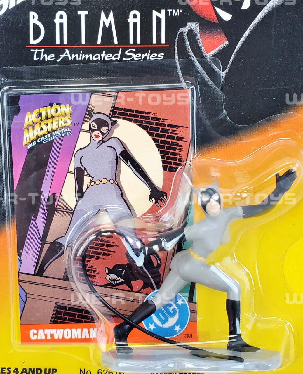 Batman The Animated Series Batman and Catwoman Metal Figures Set 1994 NRFB