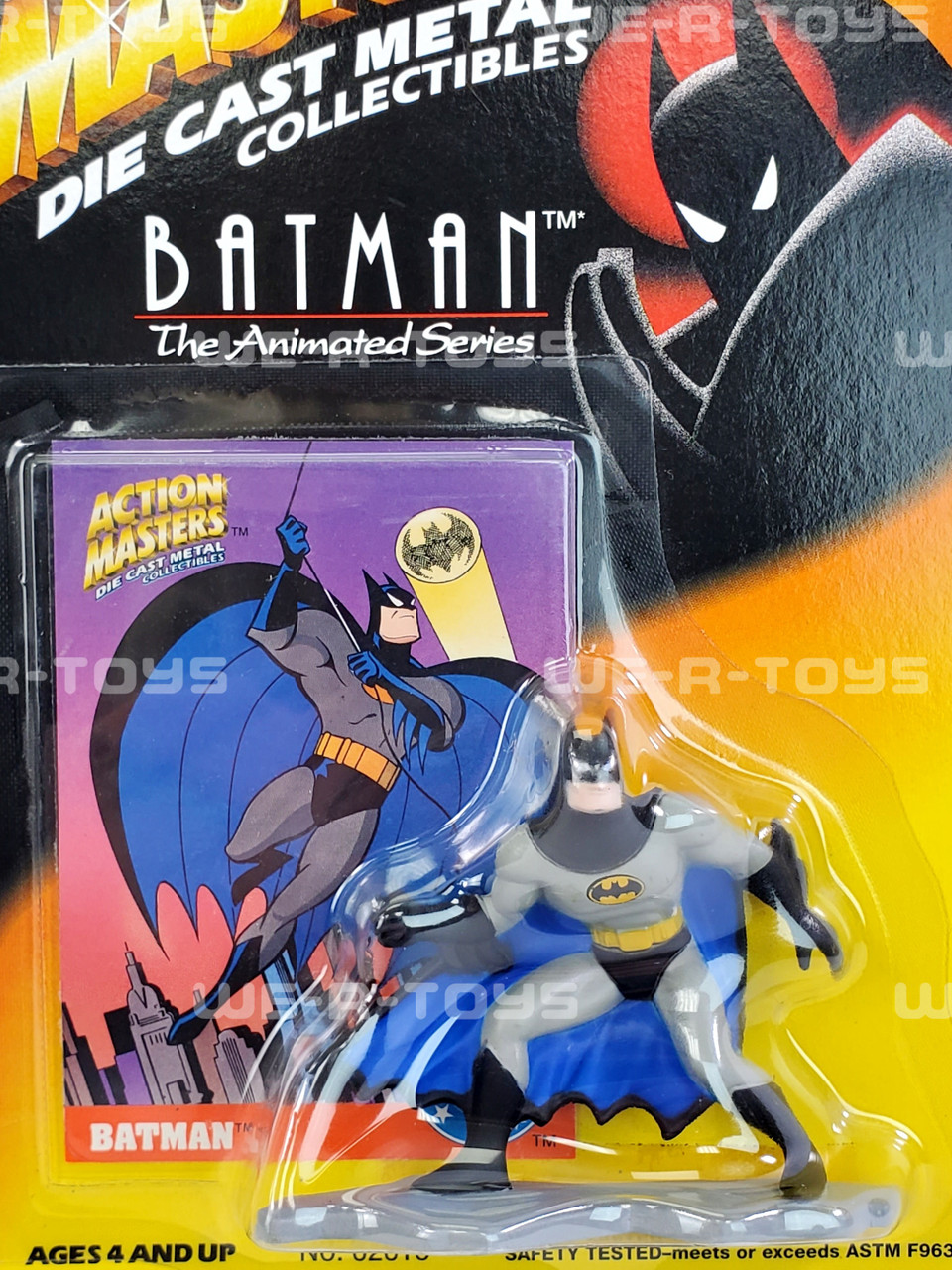 Batman The Animated Series Batman and Catwoman Metal Figures Set 1994 NRFB