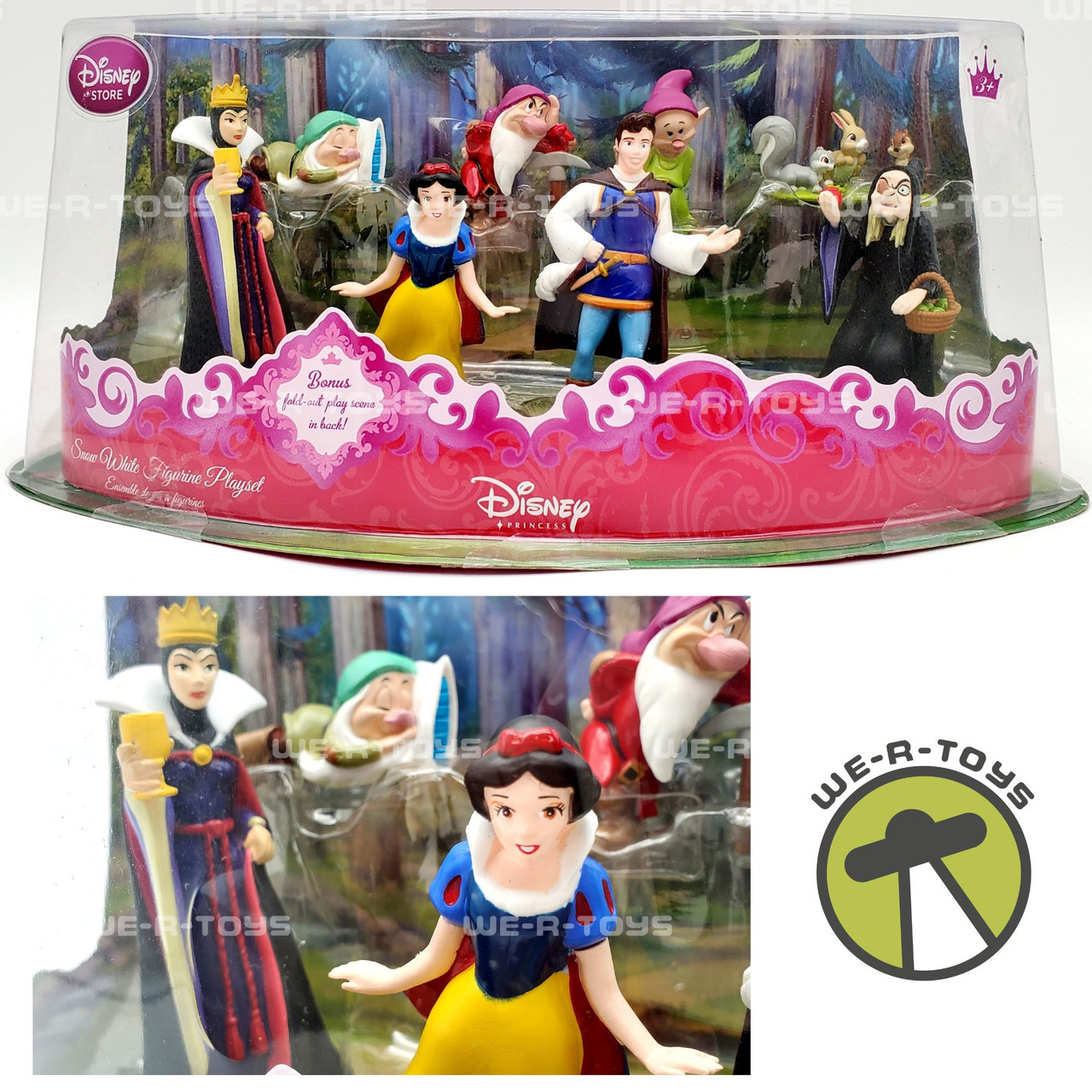 Disney Snow White and the Seven Dwarves Set of 7 Figures Disney