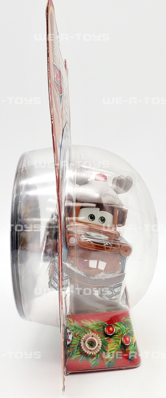Disney Pixar Cars Reindeer Mater Ornament Toy Christmas Mattel