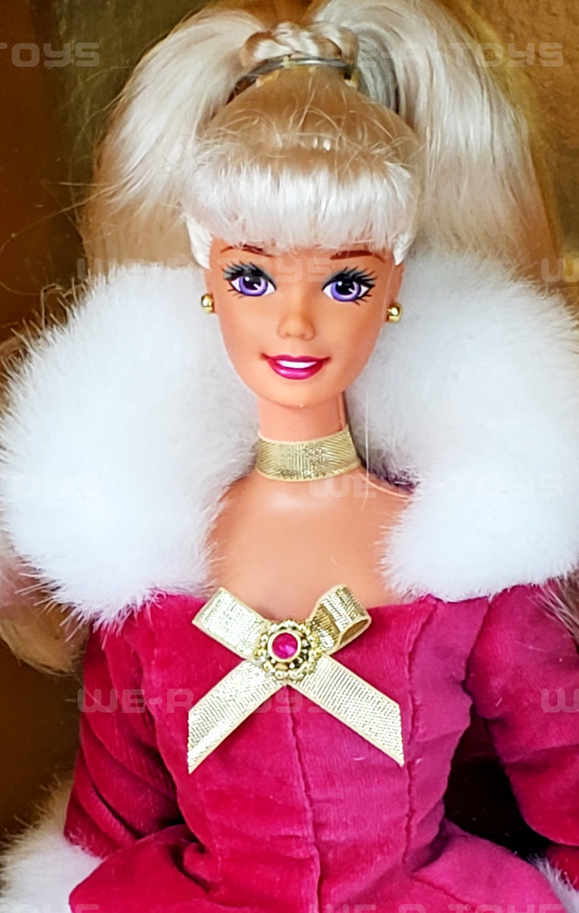 Barbie Winter Rhapsody Avon Exclusive Edition Foreign Doll 1996