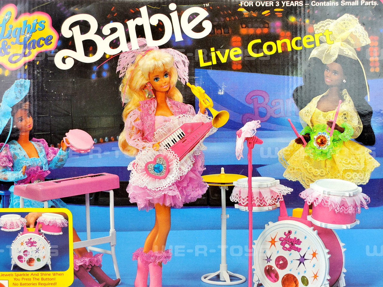 Barbie Lights & Lace Live Concert Playset 1991 Mattel #7558 NRFB