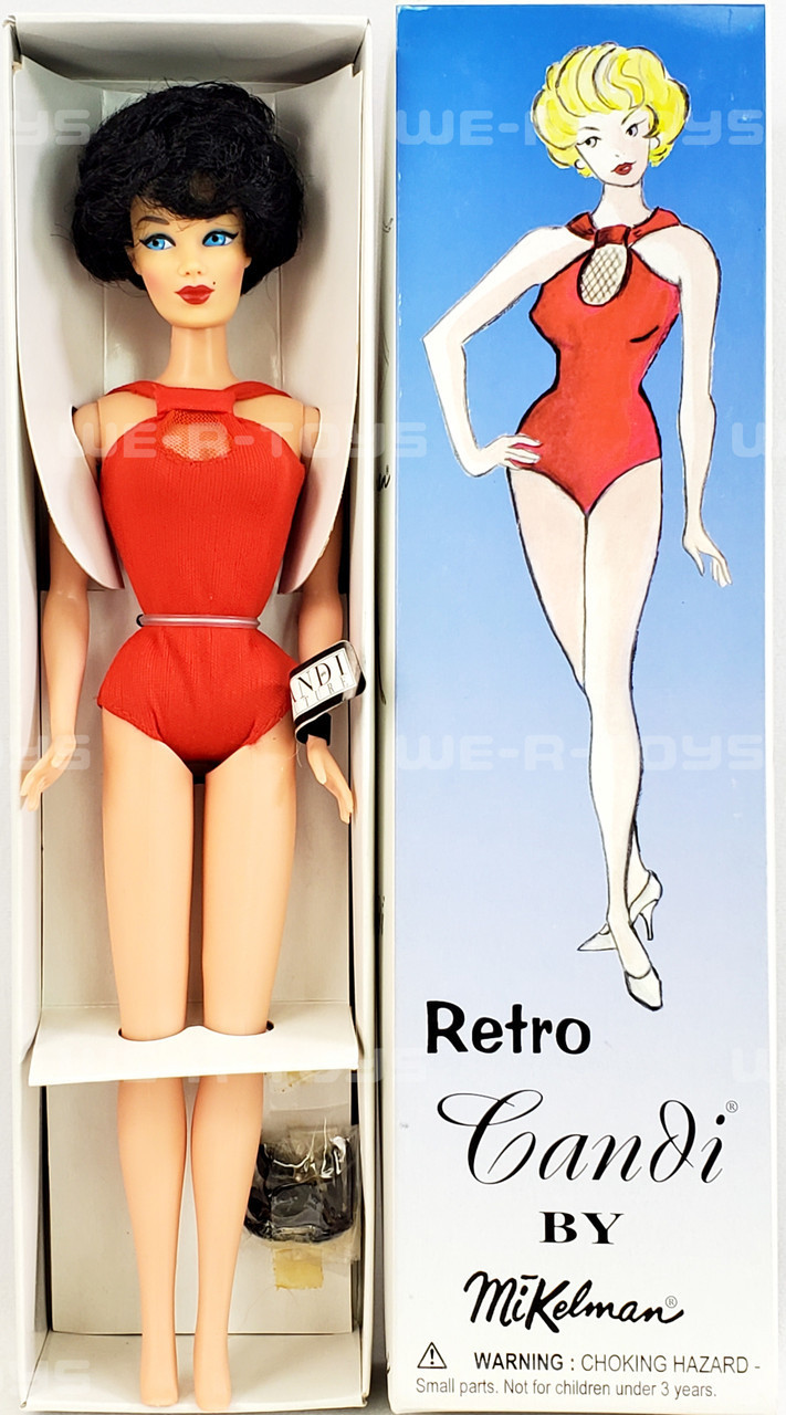 Candi Retro by MiKelman w/Black Bubble Cut and Red Outfit NRFB