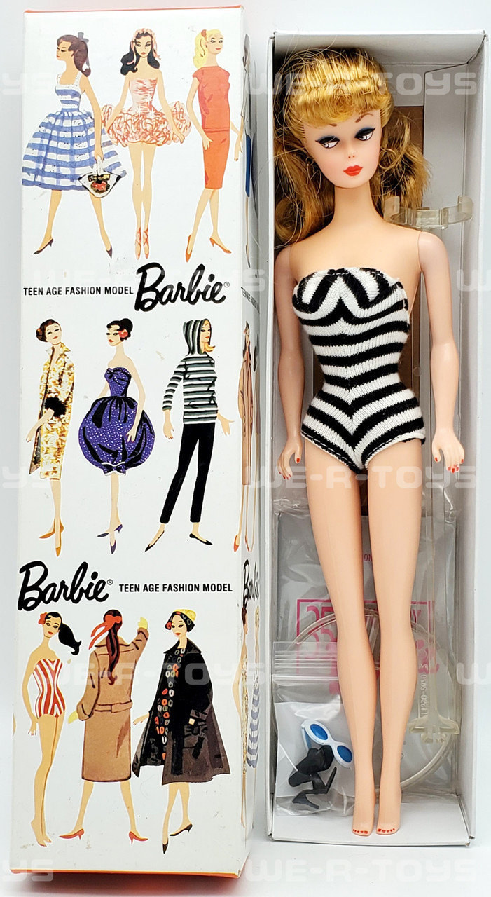 Barbie 35th Anniversary 1959 Reproduction Blonde Doll #11782
