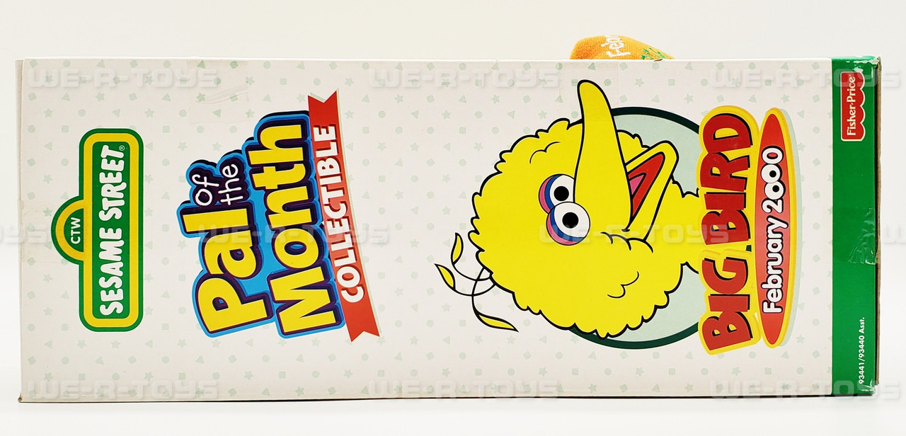 Sesame Street Pal of the Month Big Bird February 2000 Fisher-Price
