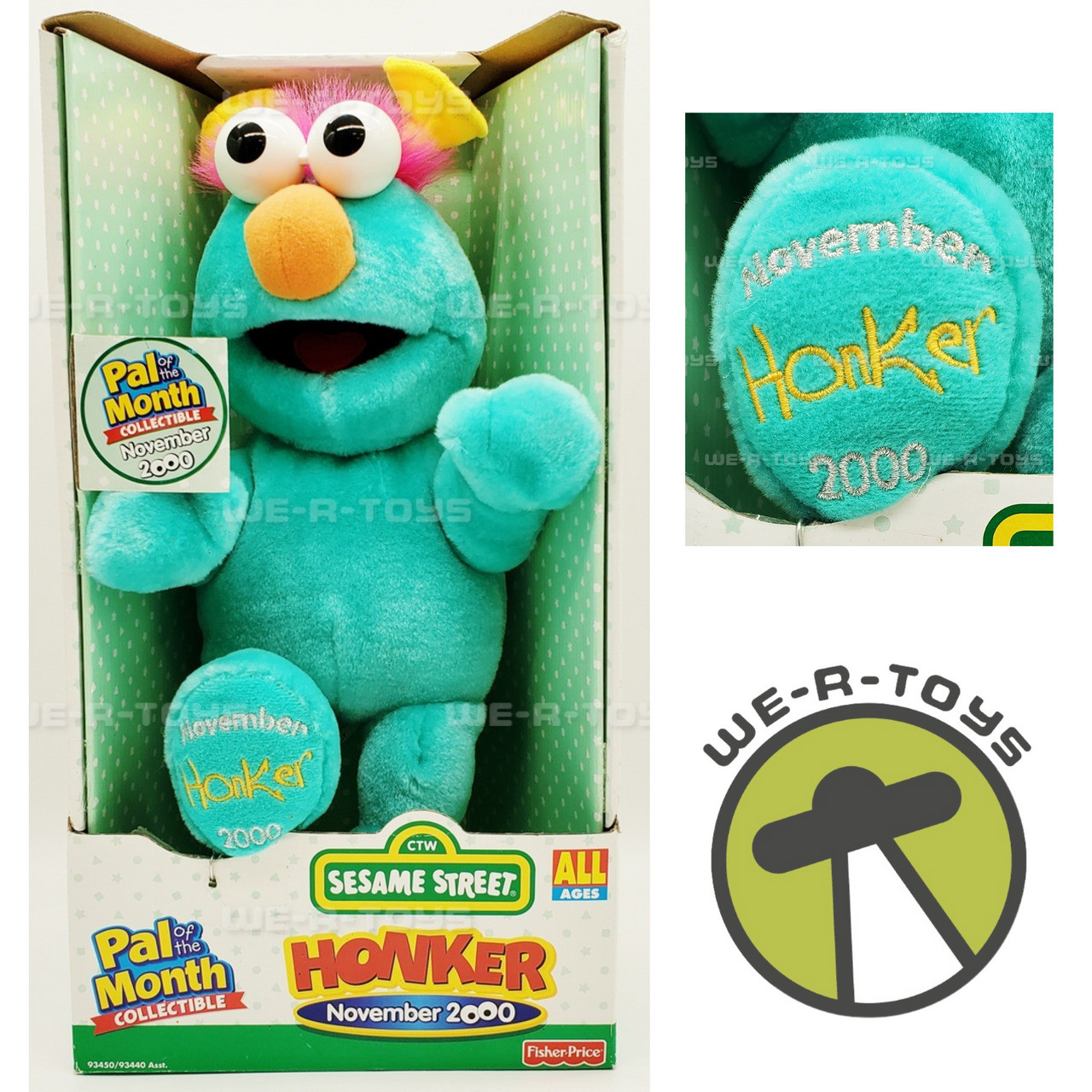 Sesame Street Pal of the Month Honker November 2000 Fisher-Price