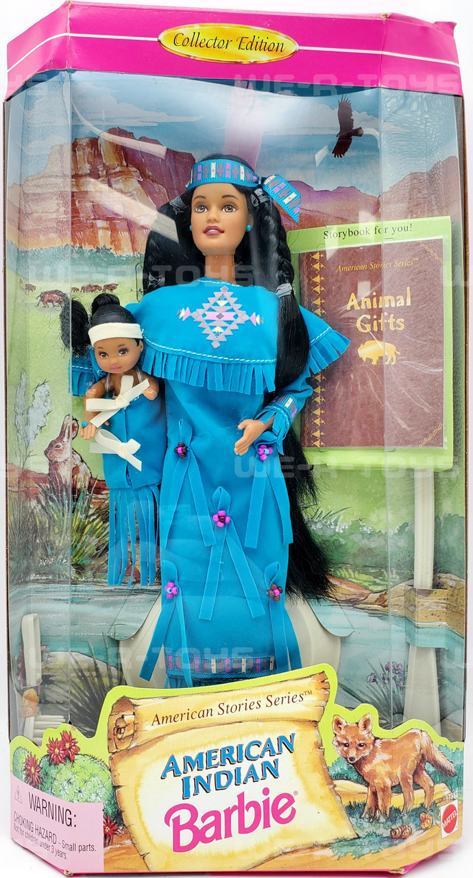 Barbie American Stories Series American Indian Doll 1996 Mattel #17313 NRFB