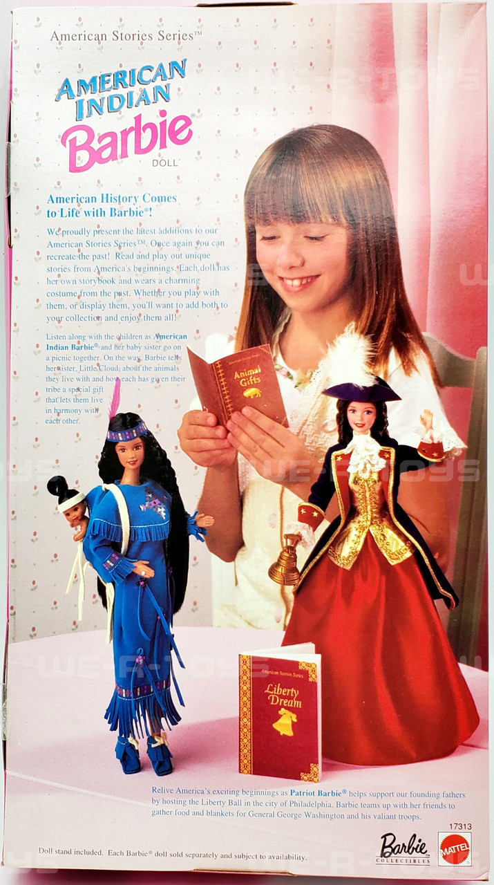 バービー　AMERICAN INDIAN Barbie 1996年製　未開封 American Indian Barbie Doll American Stories Series 1996