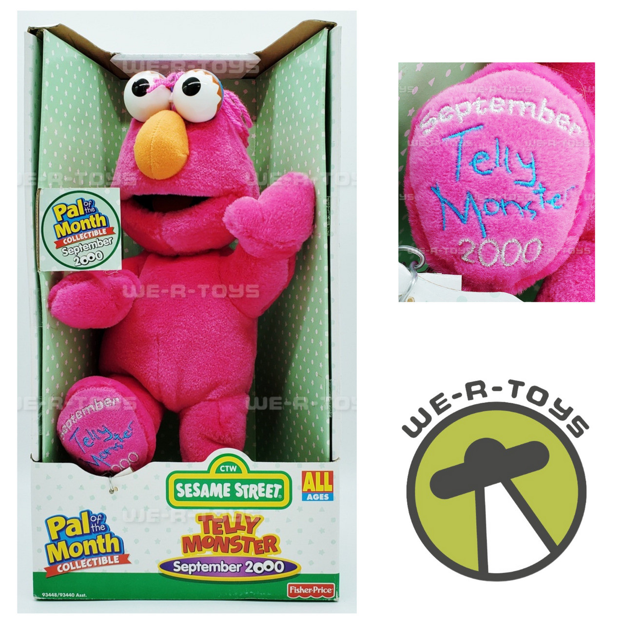 Sesame Street Pal of the Month Telly September 2000 Fisher-Price
