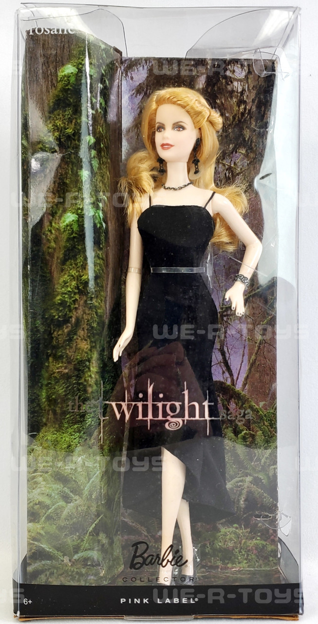 Barbie The Twilight Saga Rosalie Pink Label Collector Doll 2012 Mattel NRFB