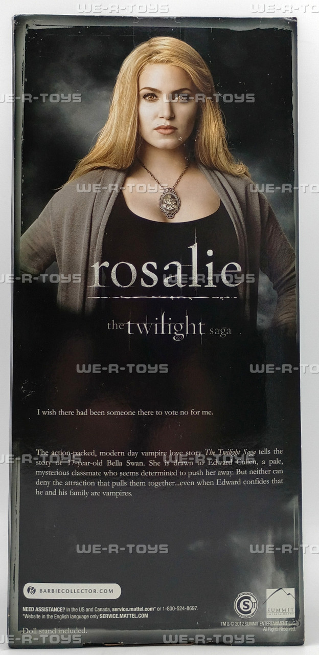 The Twilight Saga Rosalie Barbie Doll Pink Label Collector 2012