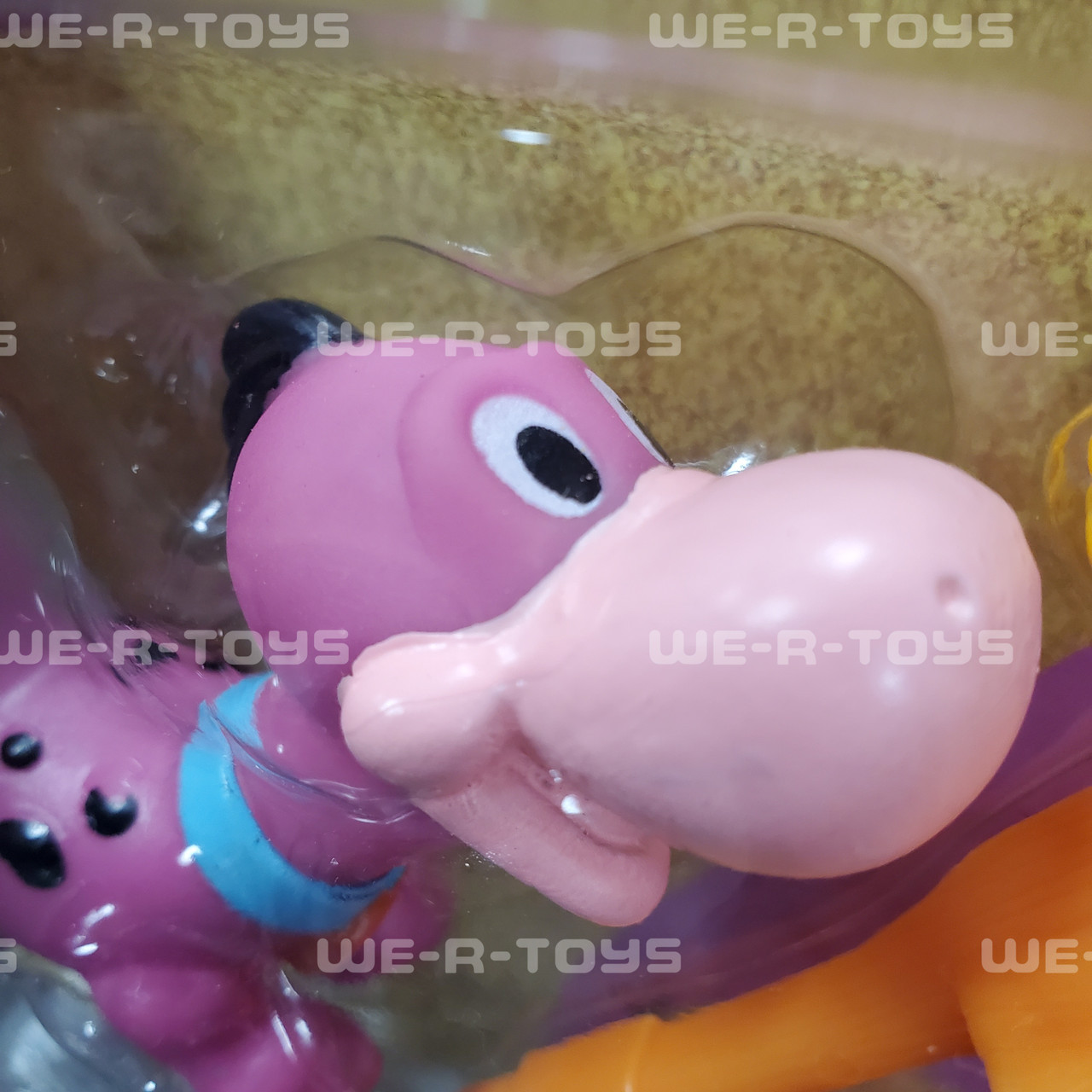 The Flintstone Kids Dino with his Prehistoric Wagon Figure