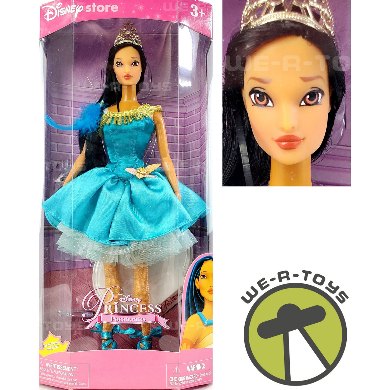 Disney Store Disney Princess Pocahontas Ballerina Doll 2003 NRFB