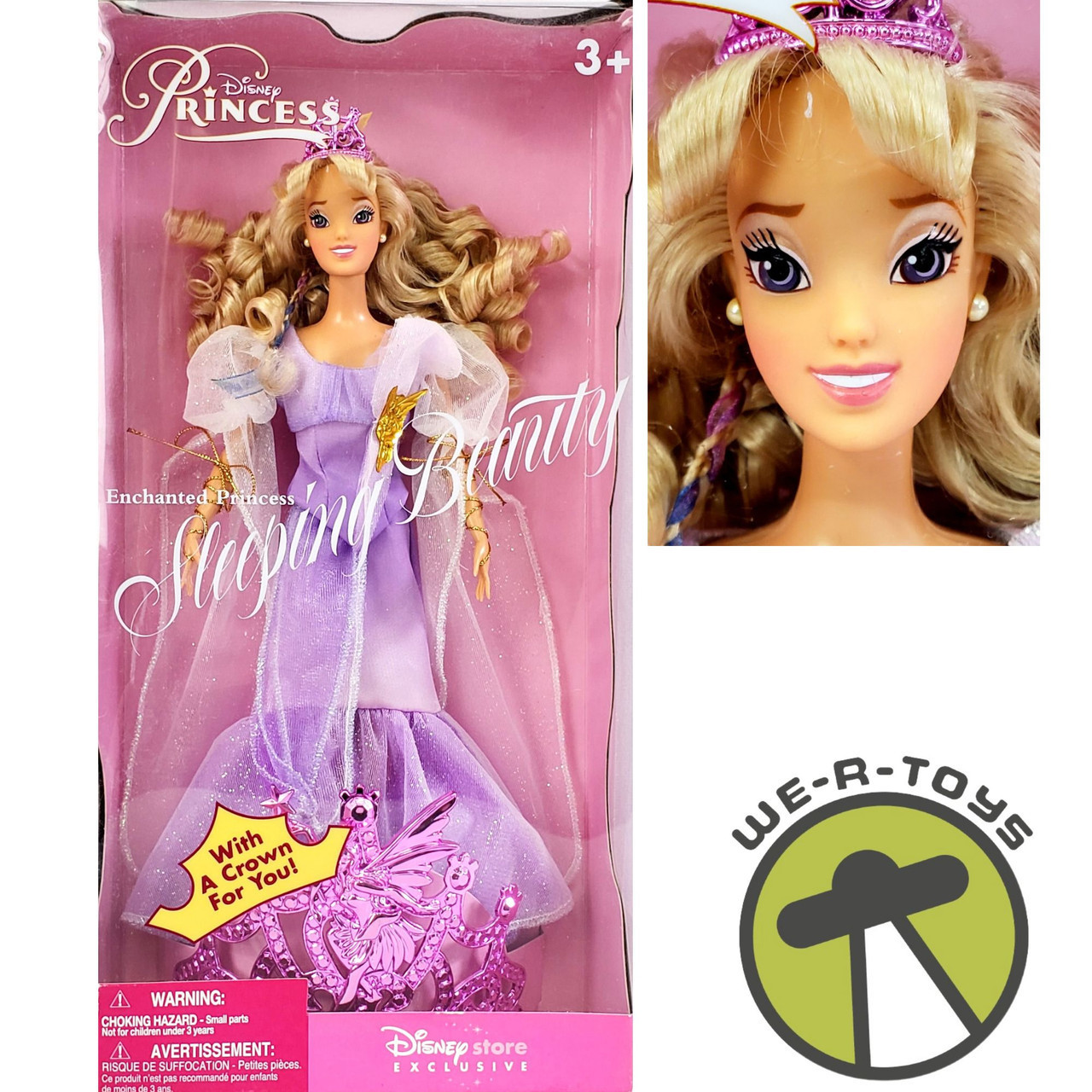 Disney Store Exclusive Enchanted Princess Sleeping Beauty Doll and