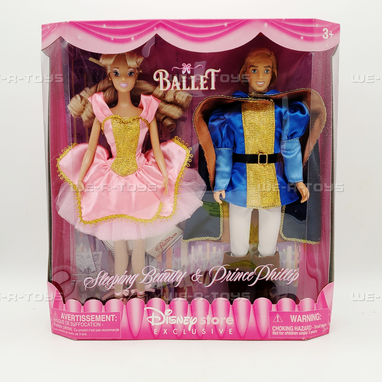 Disney Store Exclusive Ballet Sleeping Beauty Prince Phillip