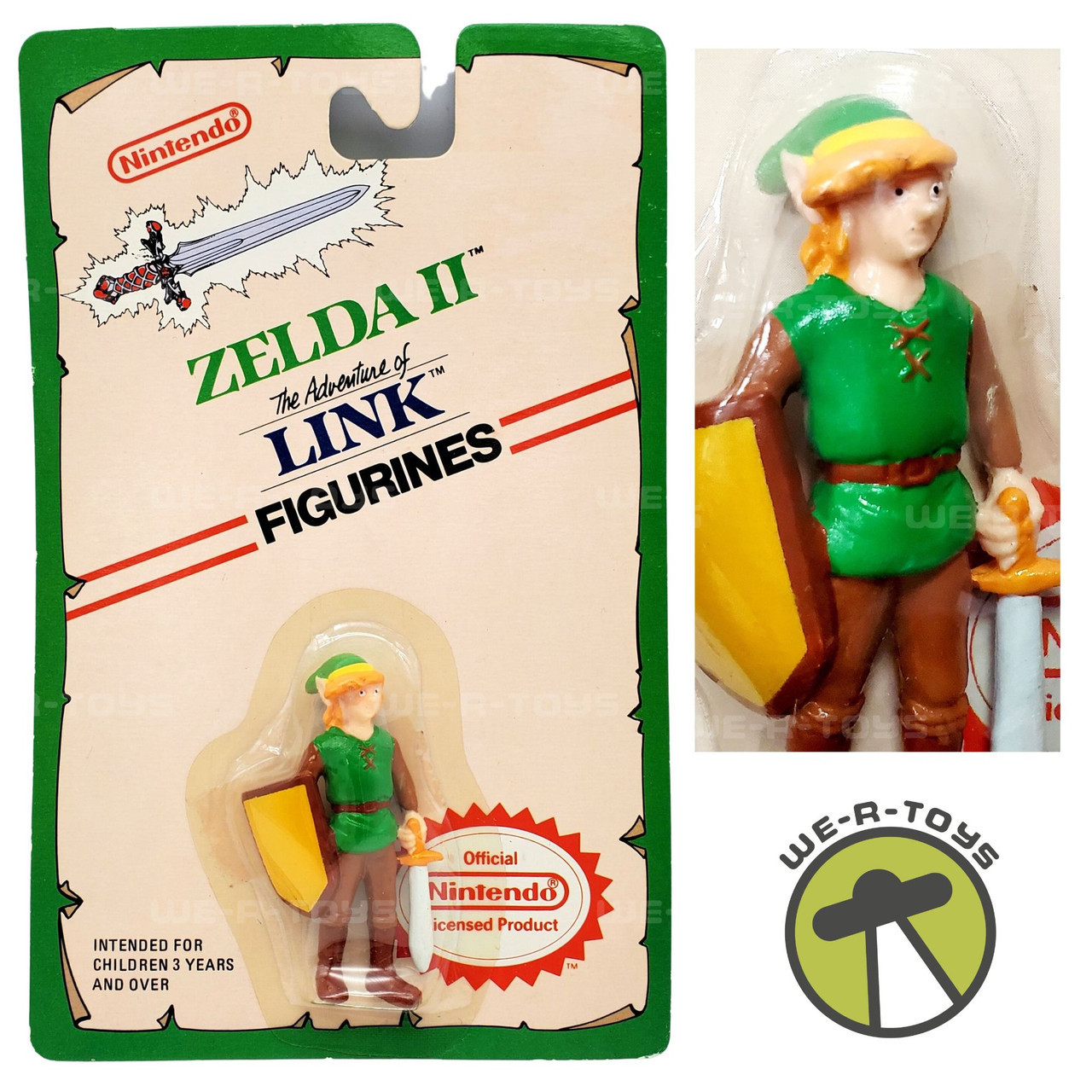 Nintendo Zelda II The Adventure of Link 2in 1989 Figurine Official