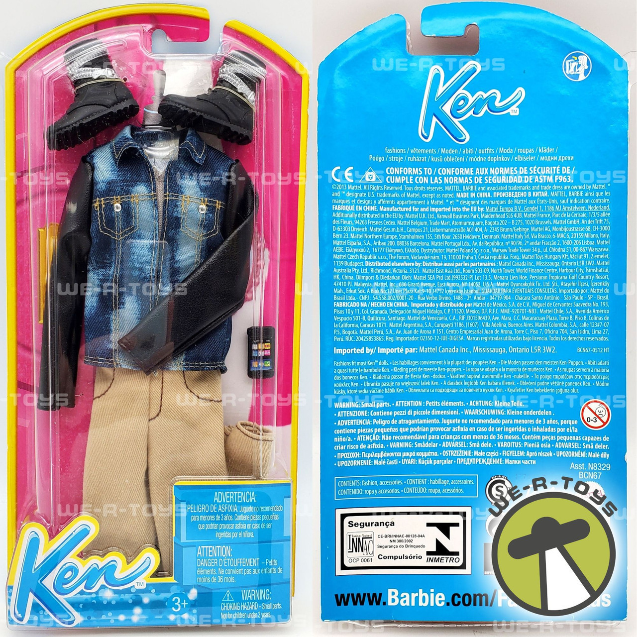 Ken Fashion Pack Ropa Barbie Ken Barbie Fashions Ropa Ken Ken From