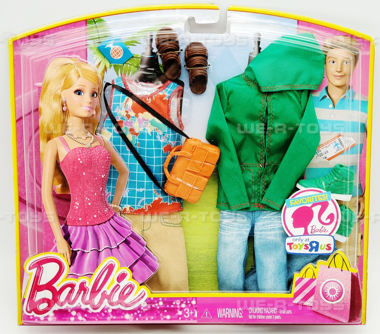 Barbie R4262 Barbie Life in the Dreamhouse Ken Travel Fashion 2013 Mattel CHL25 NRFP ...