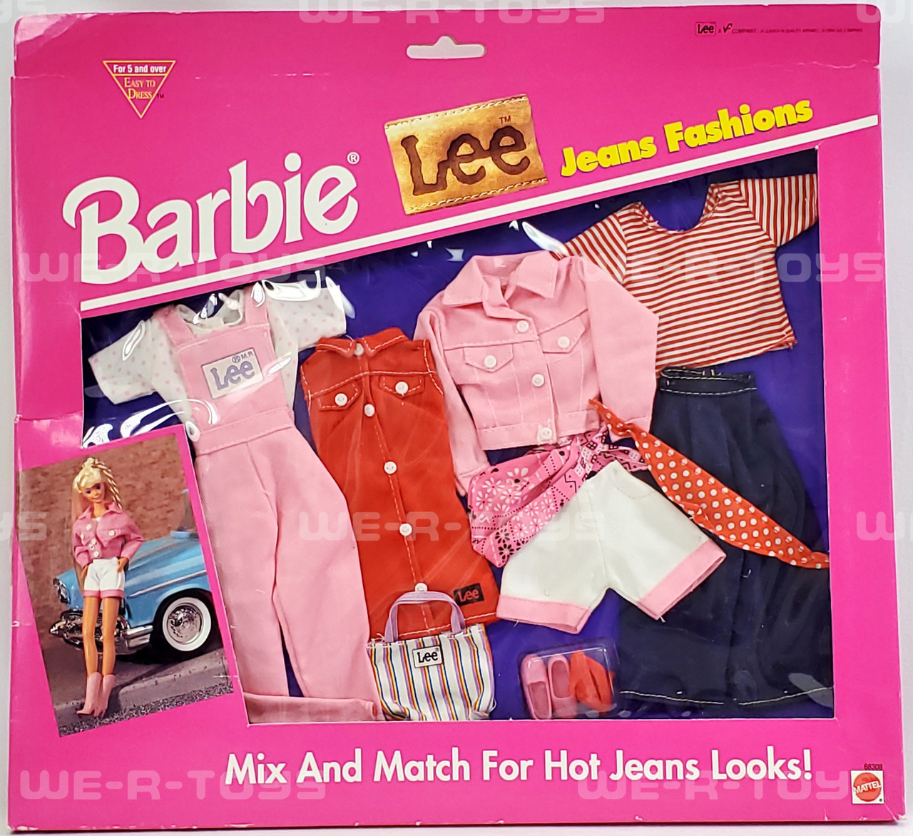 Barbie Lee Jeans Fashions Mix and Match Hot Jeans Set #68308