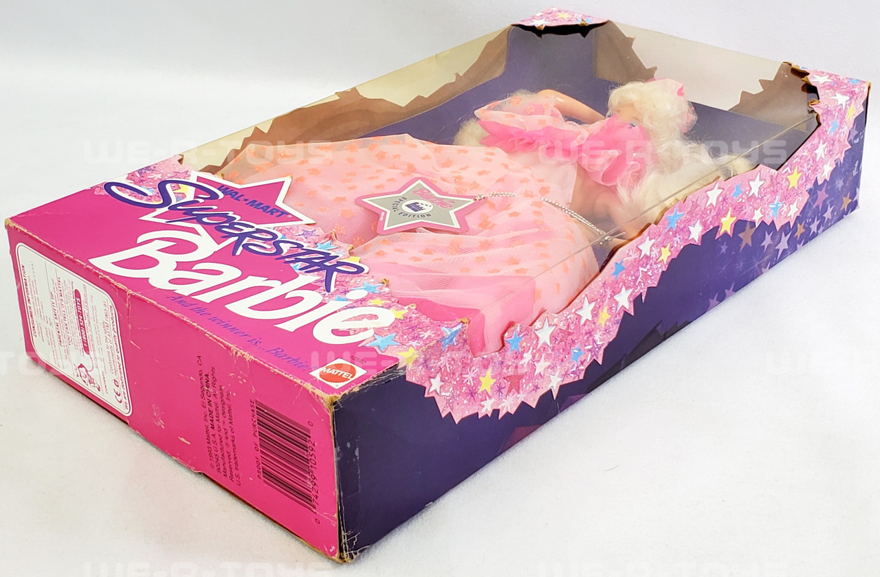 Barbie Superstar Doll Walmart Special Edition 1993 Mattel