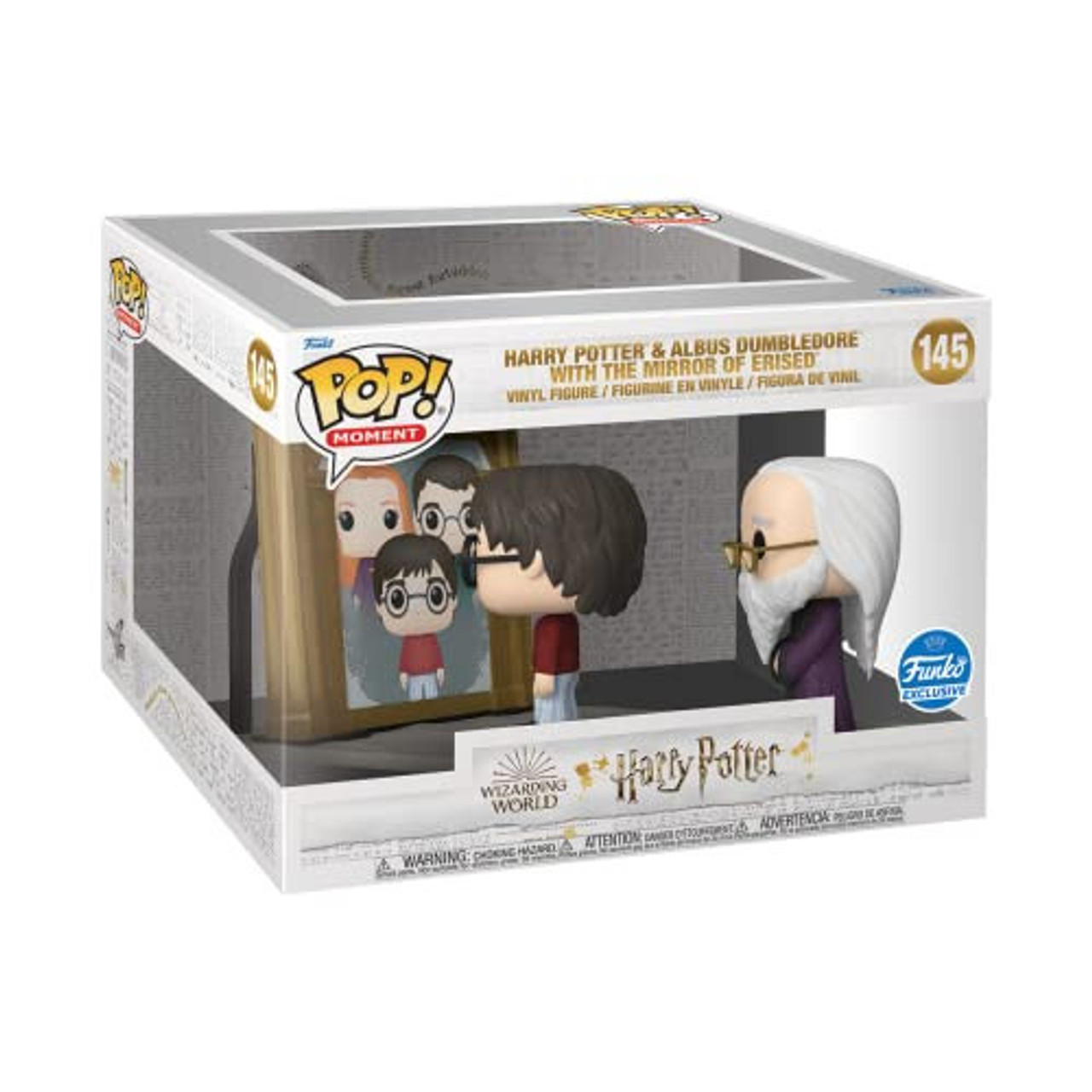Funko Pop Moment Harry Potter Dumbledore w The Mirror Erised Amazon Exclusive We R Toys