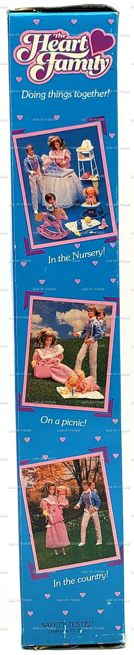 BOITE JOUET THE HEART FAMILY Famille DOUCOEUR NURSERY MATTEL 7937 Vintage 1984 BOITE JOUET THE HEART FAMILY Famille DOUCOEUR NURSERY MATTEL 7937 Vintage 1984