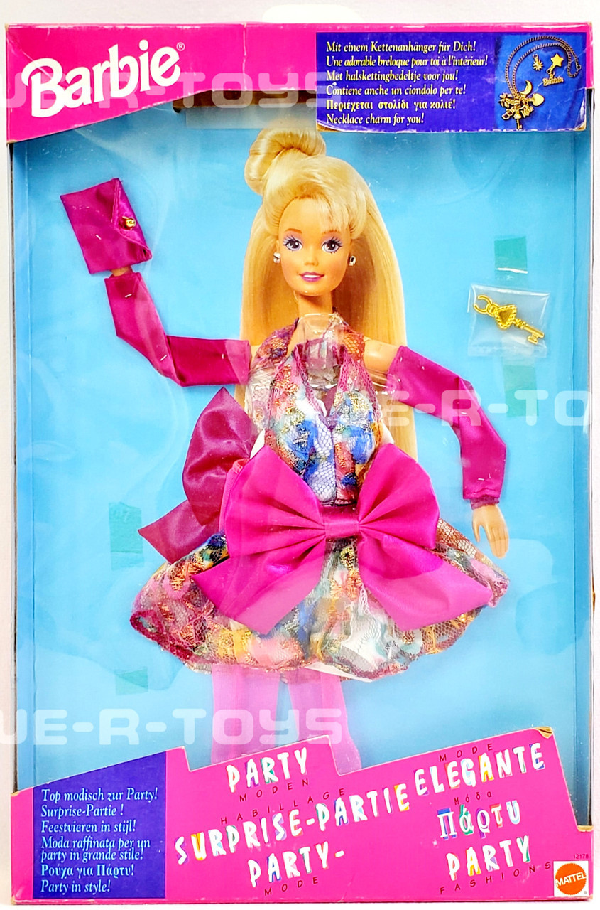 Barbie Fashion Surprise Party Outfit Multilingual Box 1994 Mattel