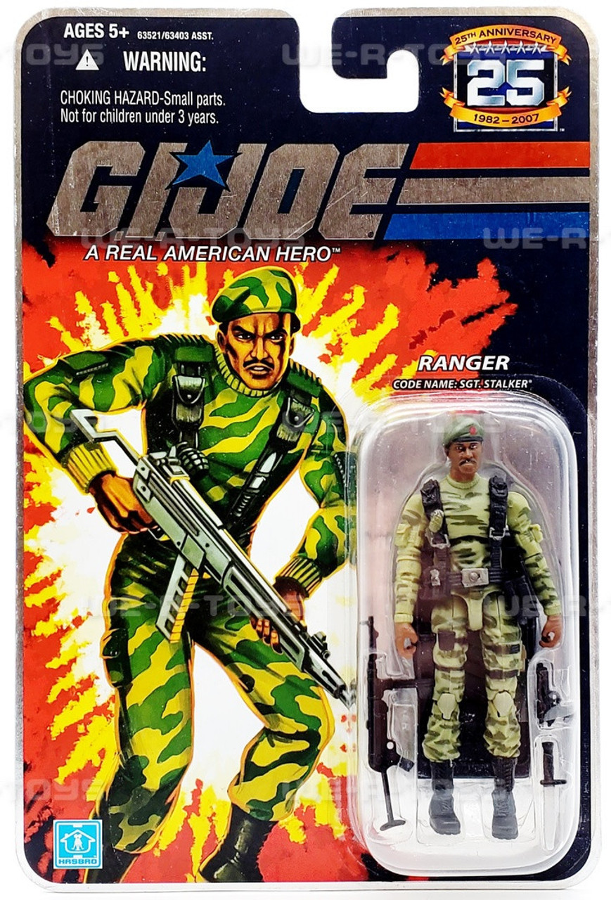 G.I. Joe 25th Anniversary SGT. Stalker (Ranger) 3.75 Inch Action Figure