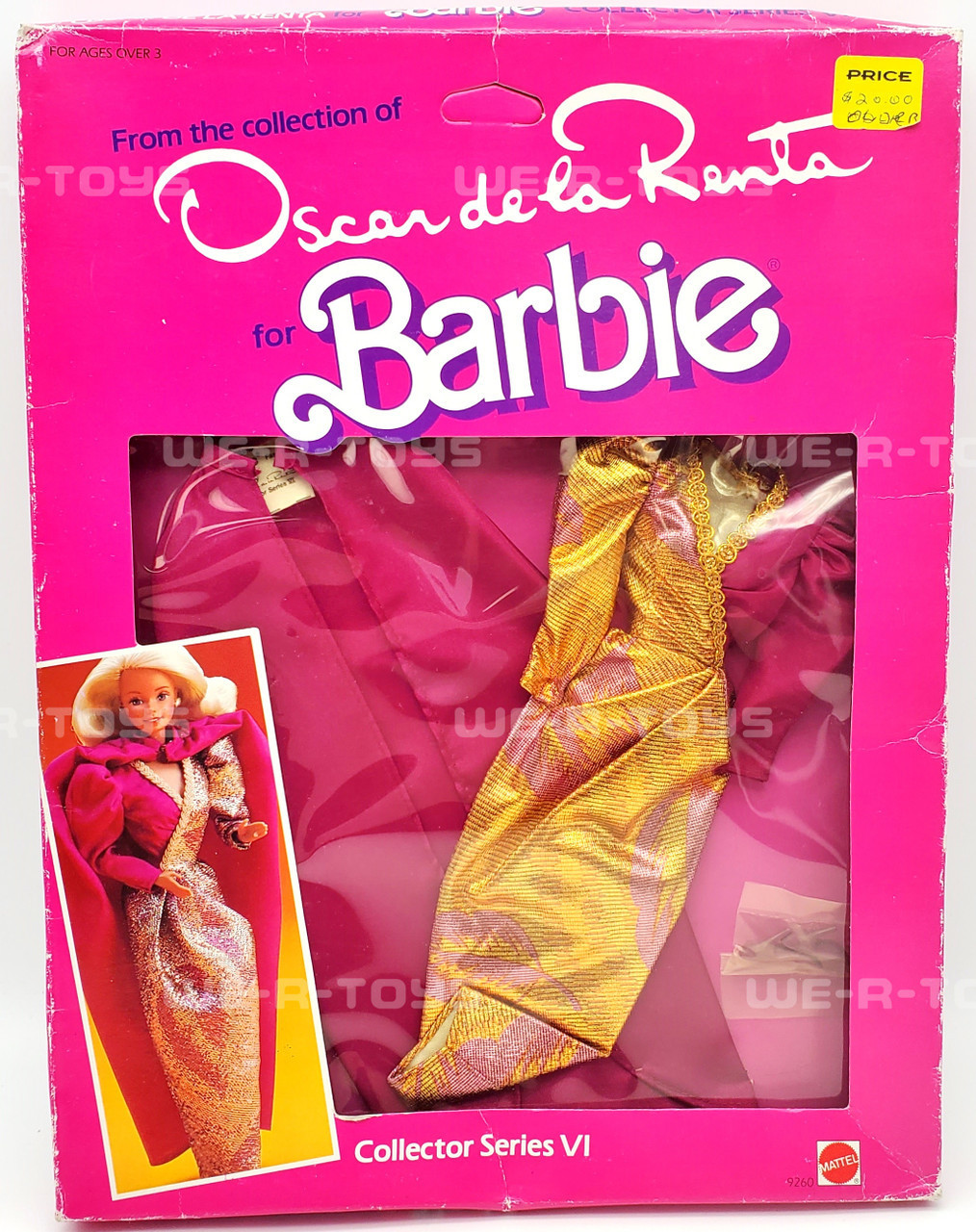 Barbie Oscar de la Renta Collector Series VI Fashion #9260 Mattel 1984