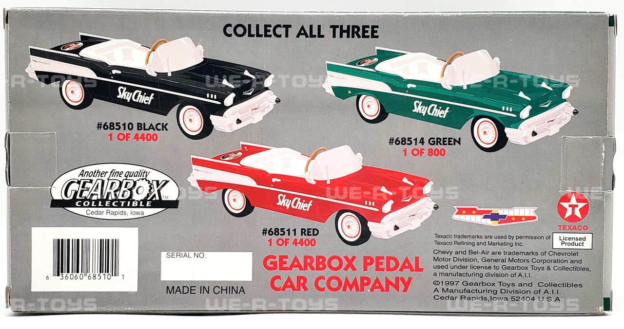 1957 sales pedal car