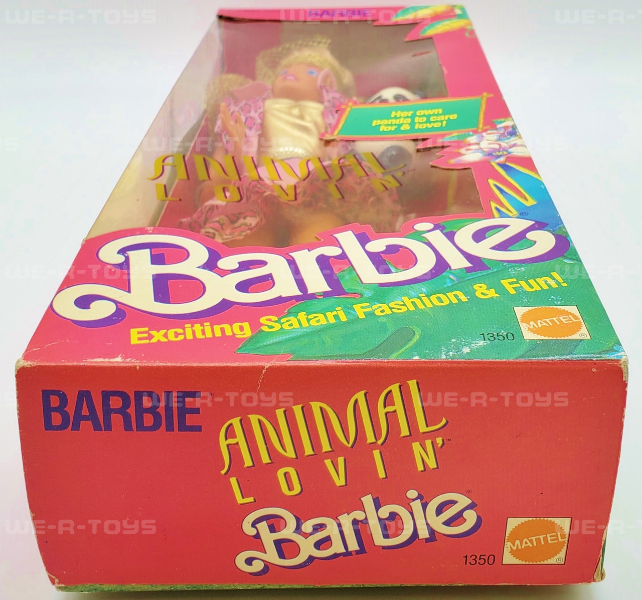 Barbie Animal Lovin' Barbie Doll and Panda Bear 1988 Mattel #1350