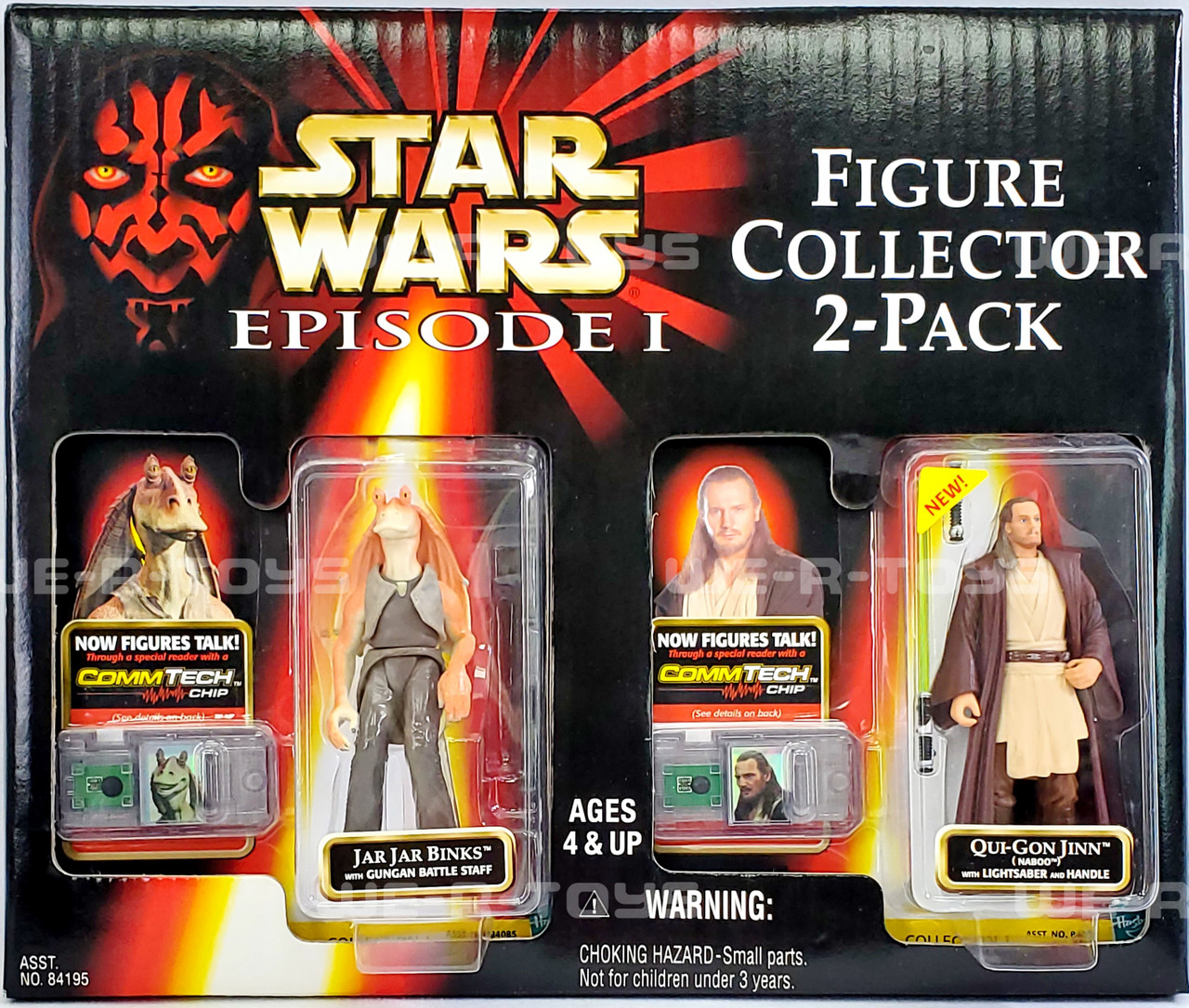 Star Wars Episode I Figure Collector 2-Pack Jar Jar and Qui-Gon