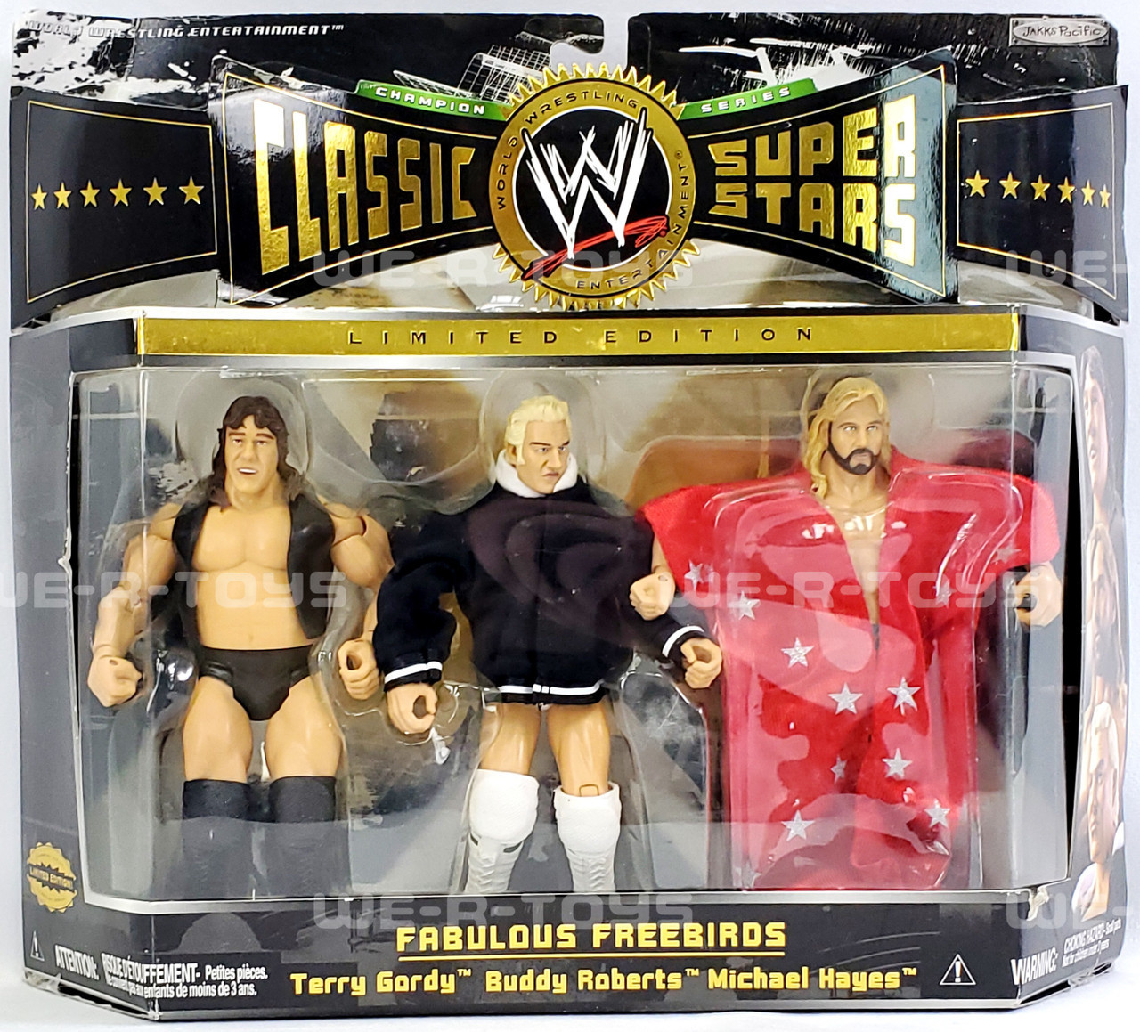 WWE Classic Super Stars Champion Series 2006 Fabulous Freebirds #91562 NRFB