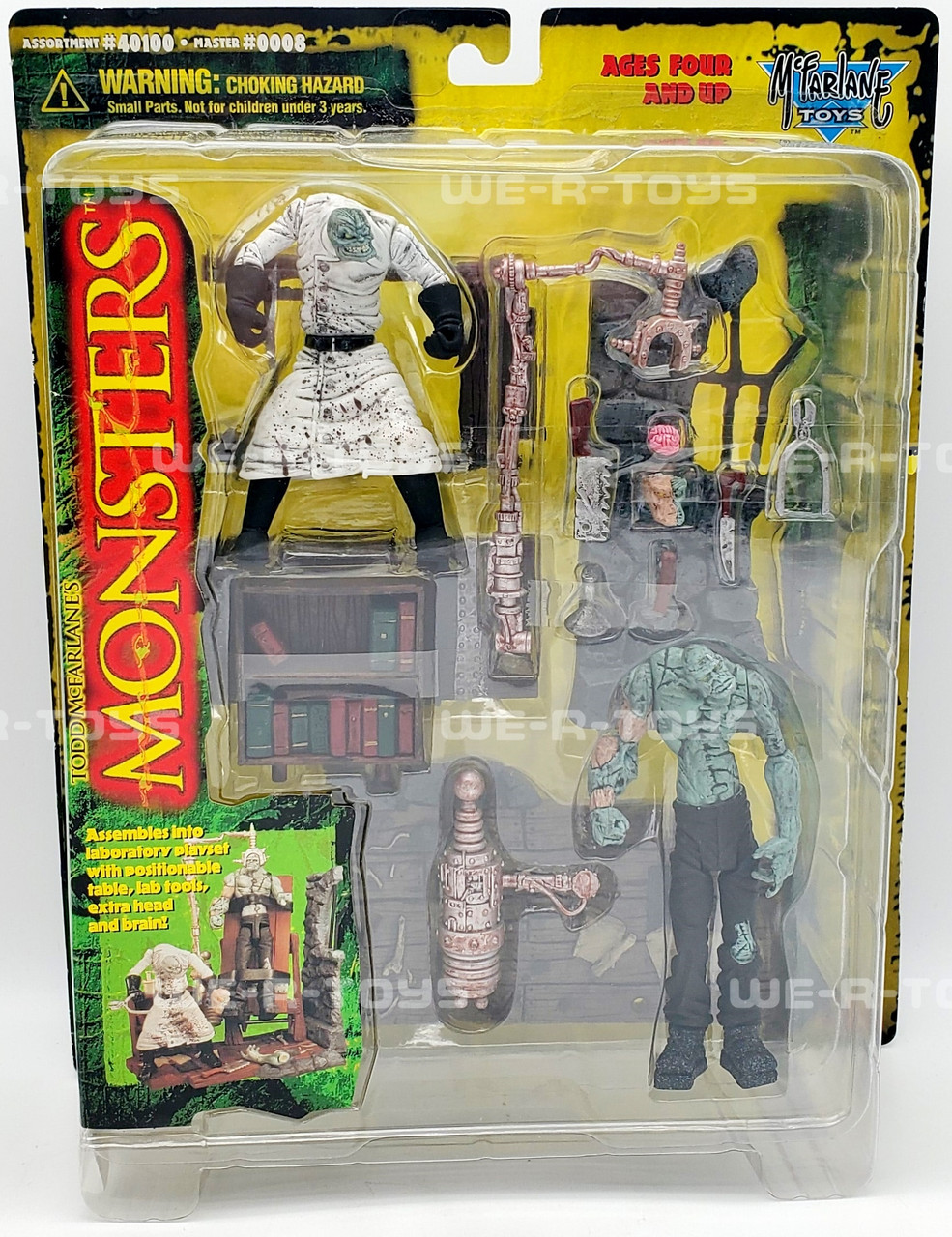 Todd McFarlane's Monsters Frankenstein Playset Series 1 McFarlane