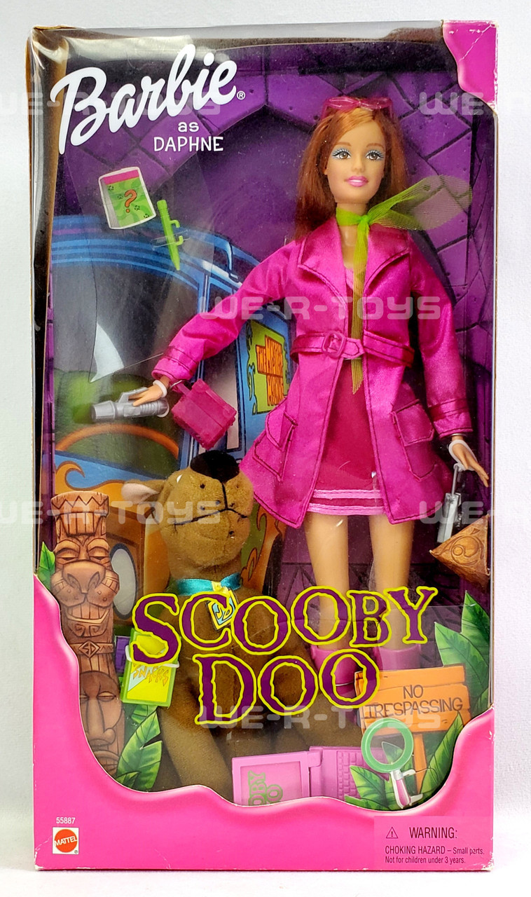 Barbie Doll as Daphne from Scooby Doo 2001 Mattel #55887 NRFB