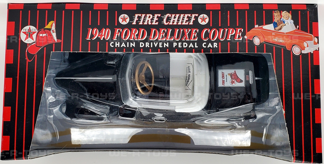 Texaco Fire Chief Limited Edition 1940 Ford Deluxe Coupe Pedal Car