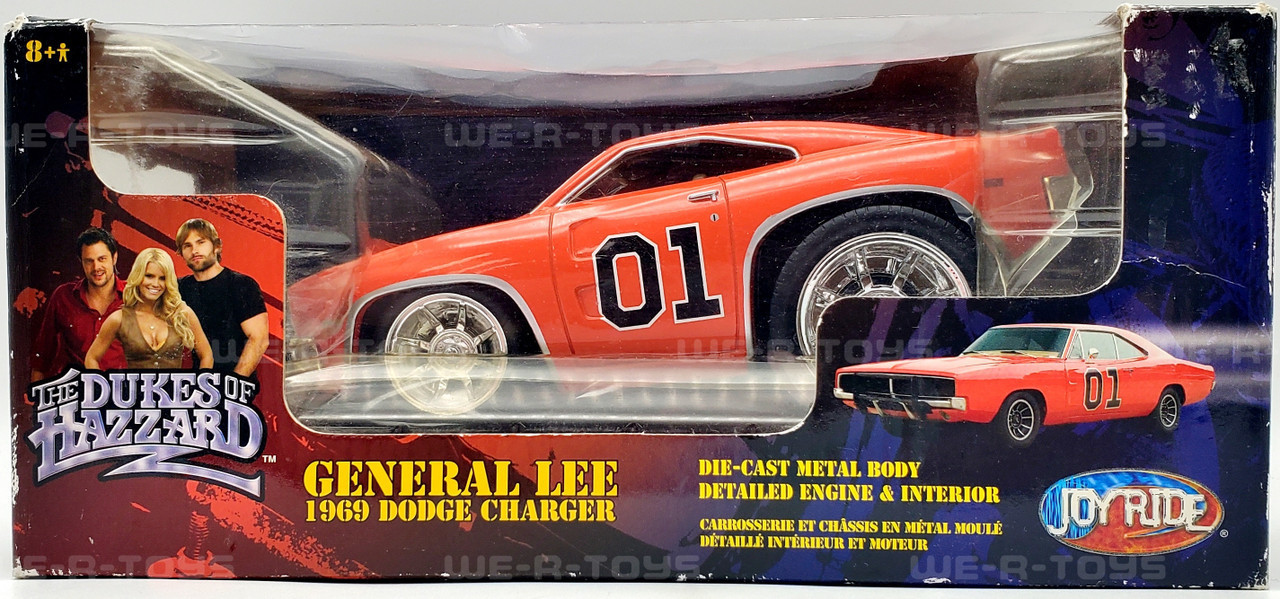JoyRide 8in The Dukes of Hazzard General Lee 1969 Dodge Charger