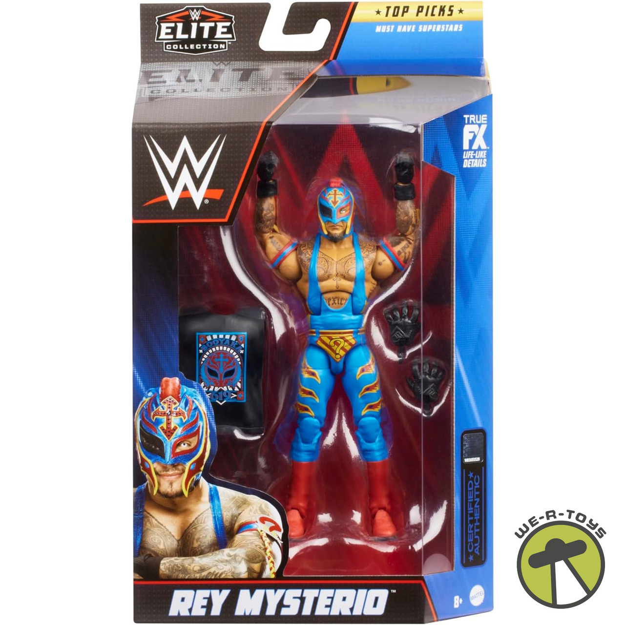 WWE Rey Mysterio Top Picks Elite Collection Action Figure 6